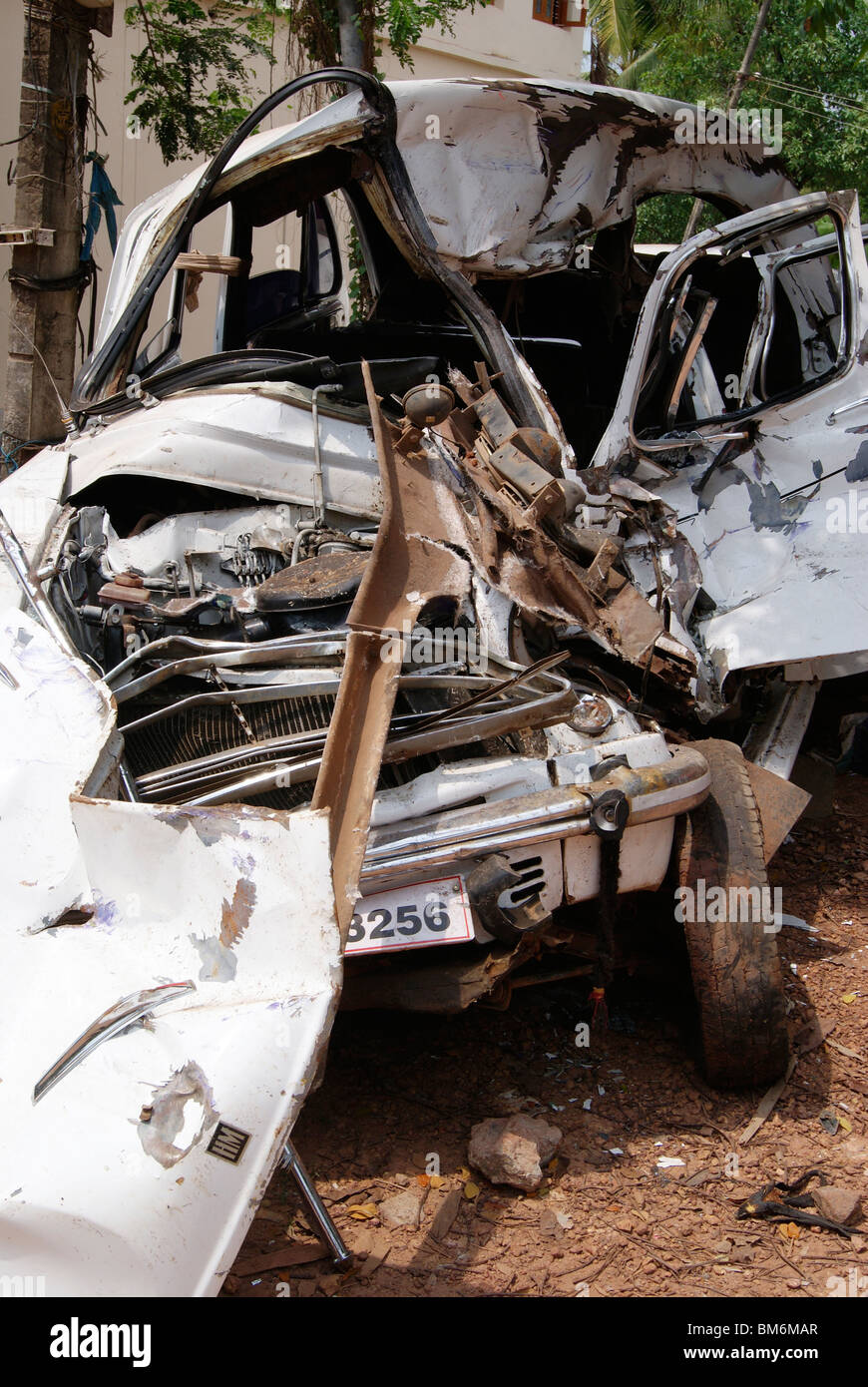 car Accident in India Stock Photo Alamy
