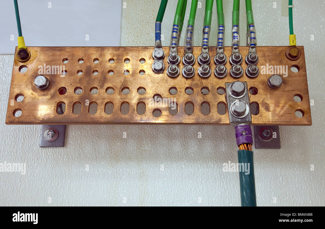 Grounding electric bar Stock Photo Alamy