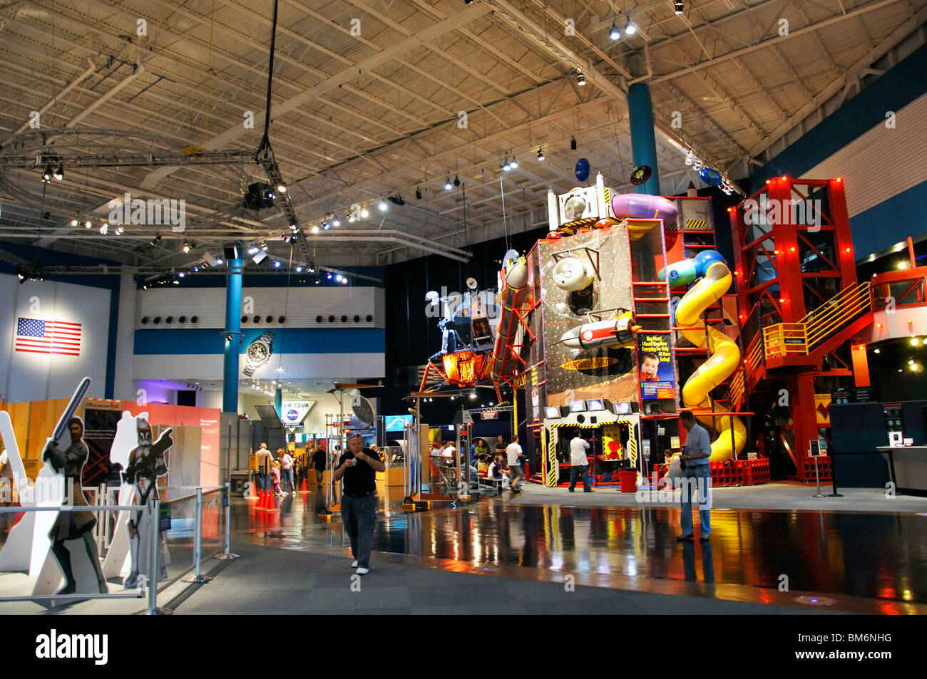 Nasa Museum Houston Texas Usa Stock Photo Alamy