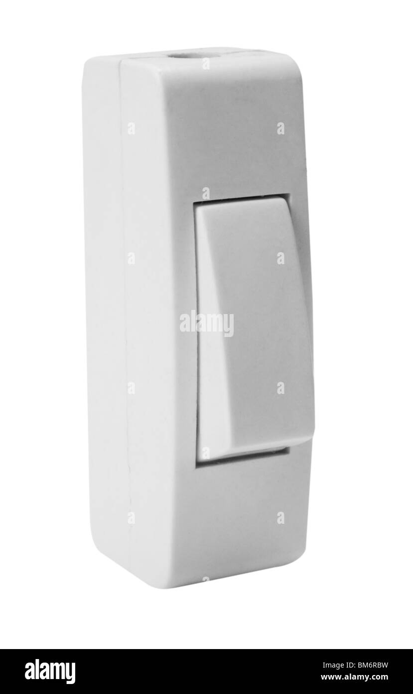 Closeup of an electric switch Stock Photo Alamy