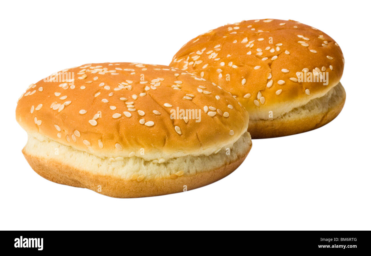 Sesame seed bun Cut Out Stock Images & Pictures Alamy
