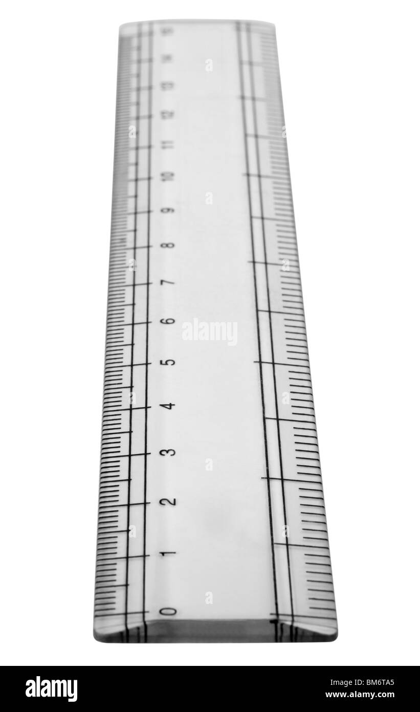 Close-up of a ruler Stock Photo