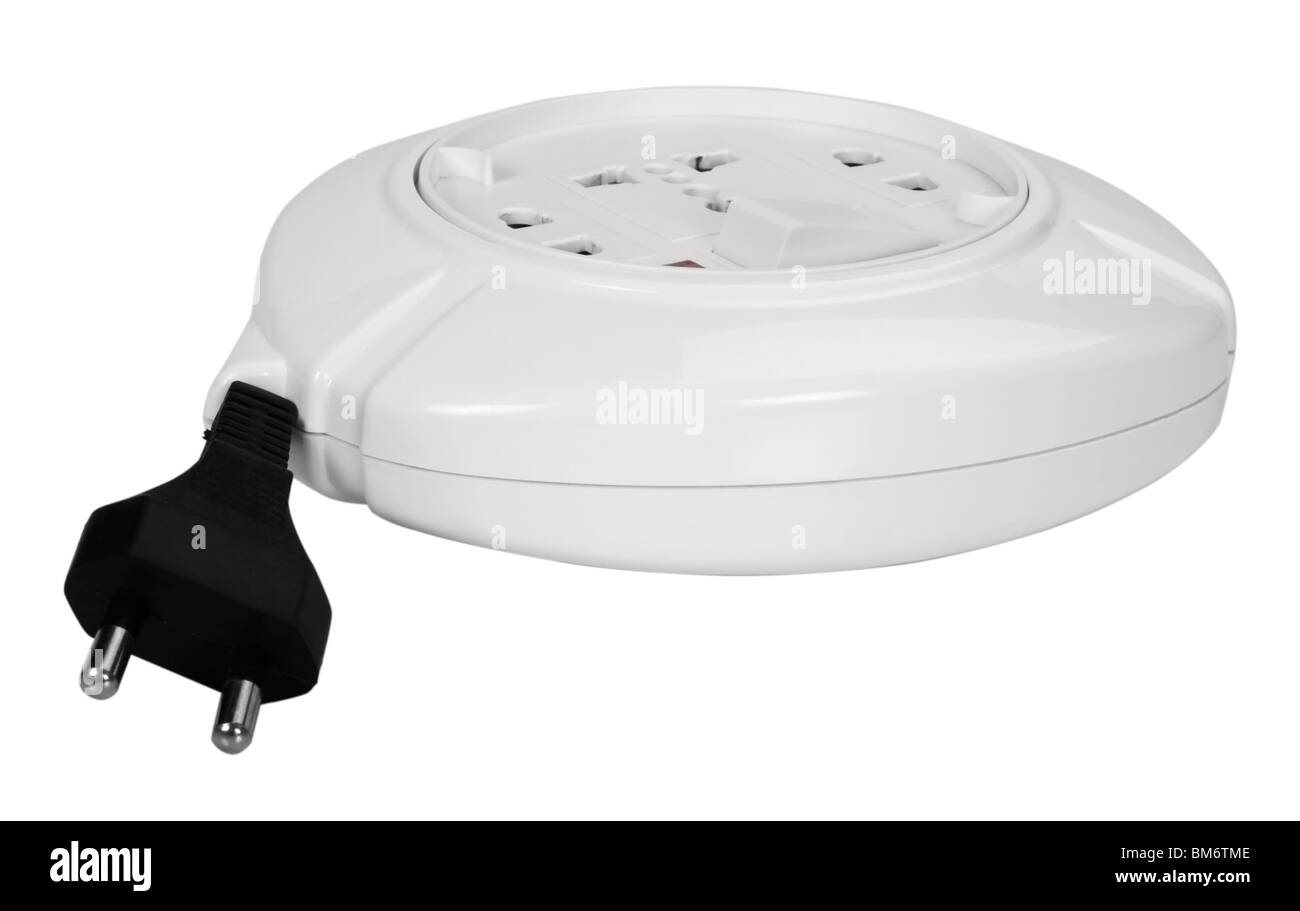 Multi power socket Black and White Stock Photos & Images Alamy