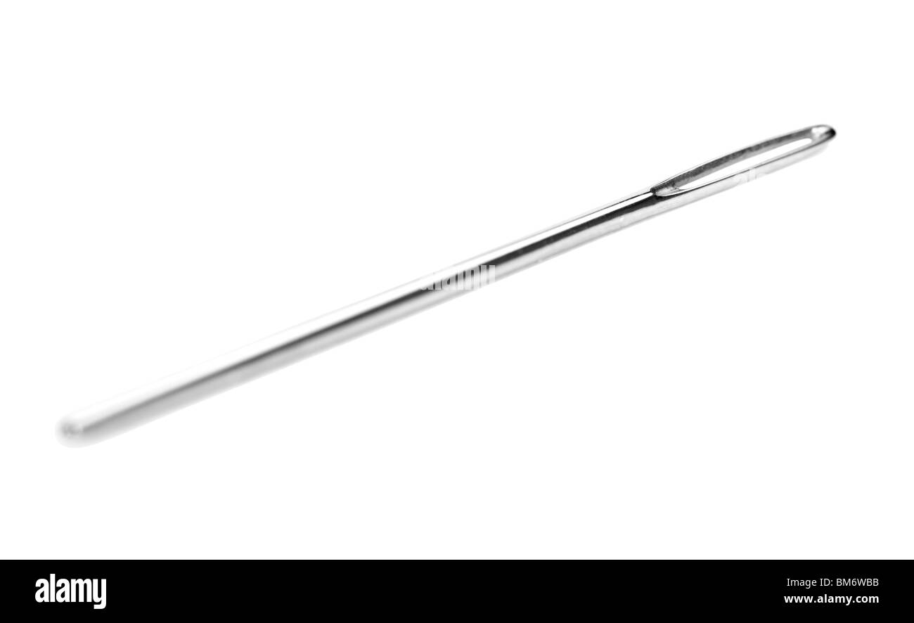 Closeup of a needle Stock Photo Alamy