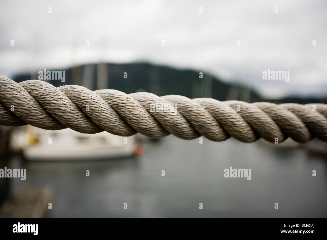 thick boat rope