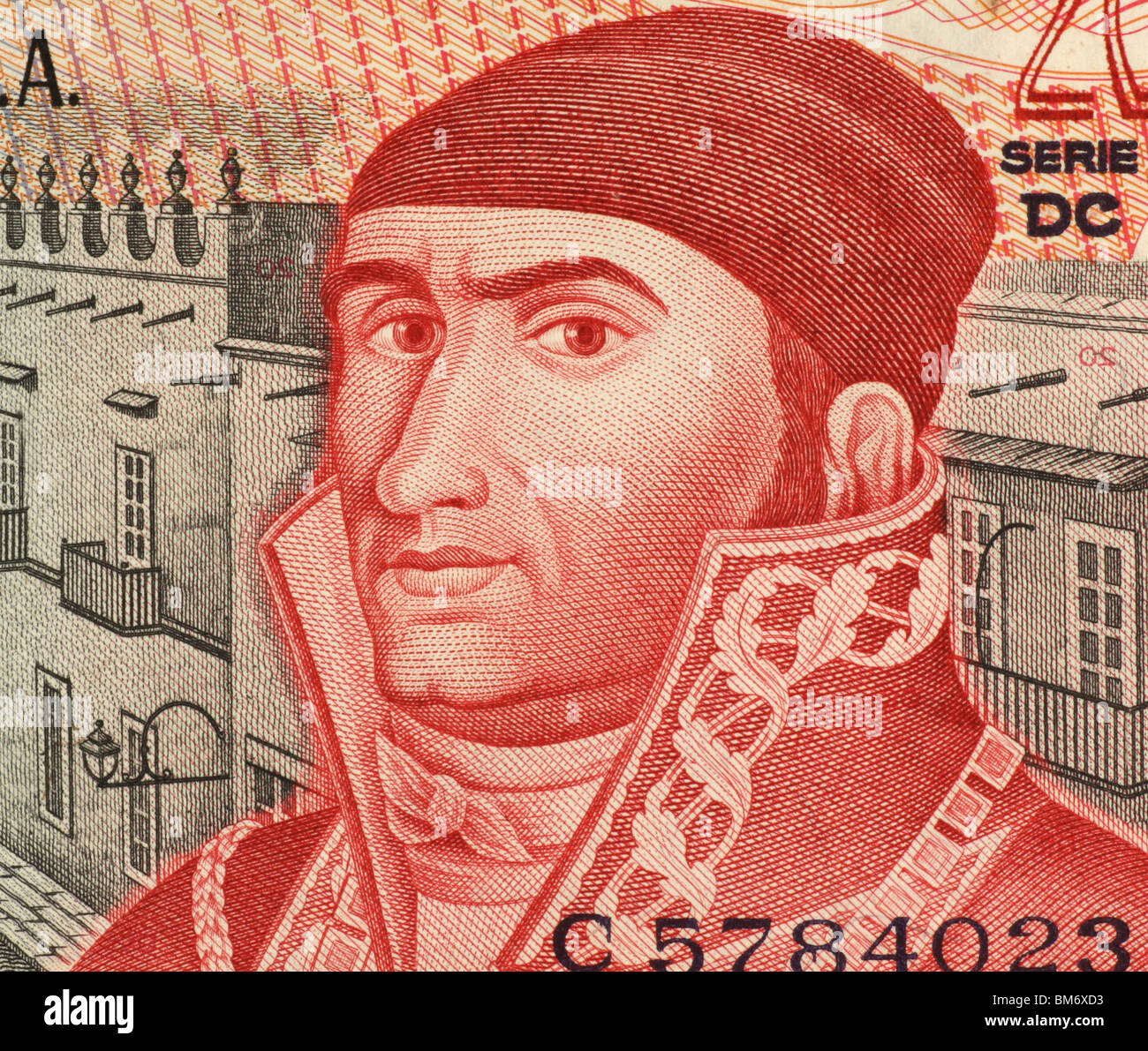 Jose Maria Morelos (17651815) on 20 Pesos 1977 Banknote from Mexico