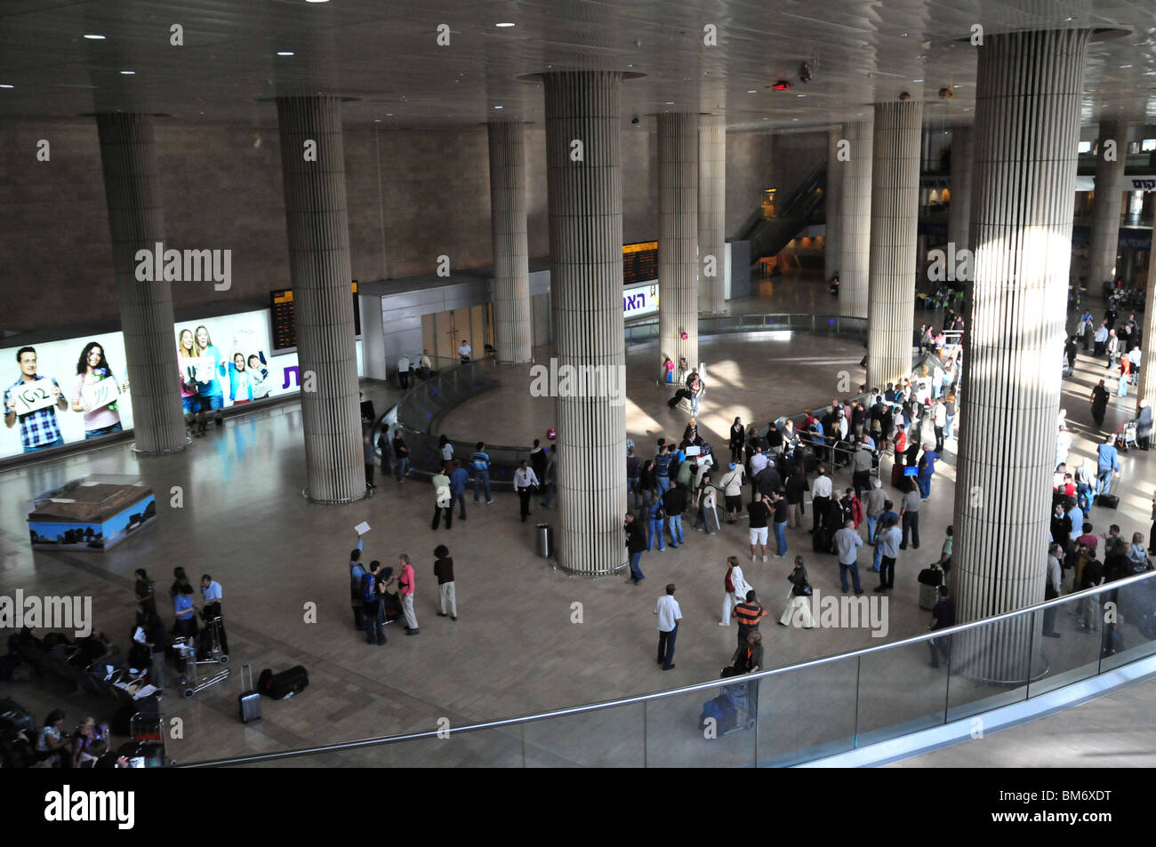 Israel, BenGurion international Airport, Terminal 3, Arrival hall