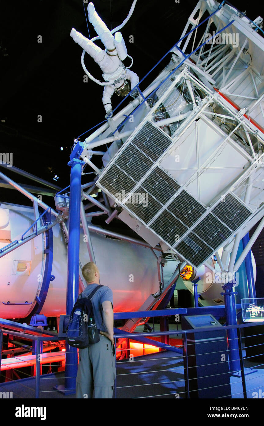 Nasa Museum Houston Texas Usa Stock Photo Alamy