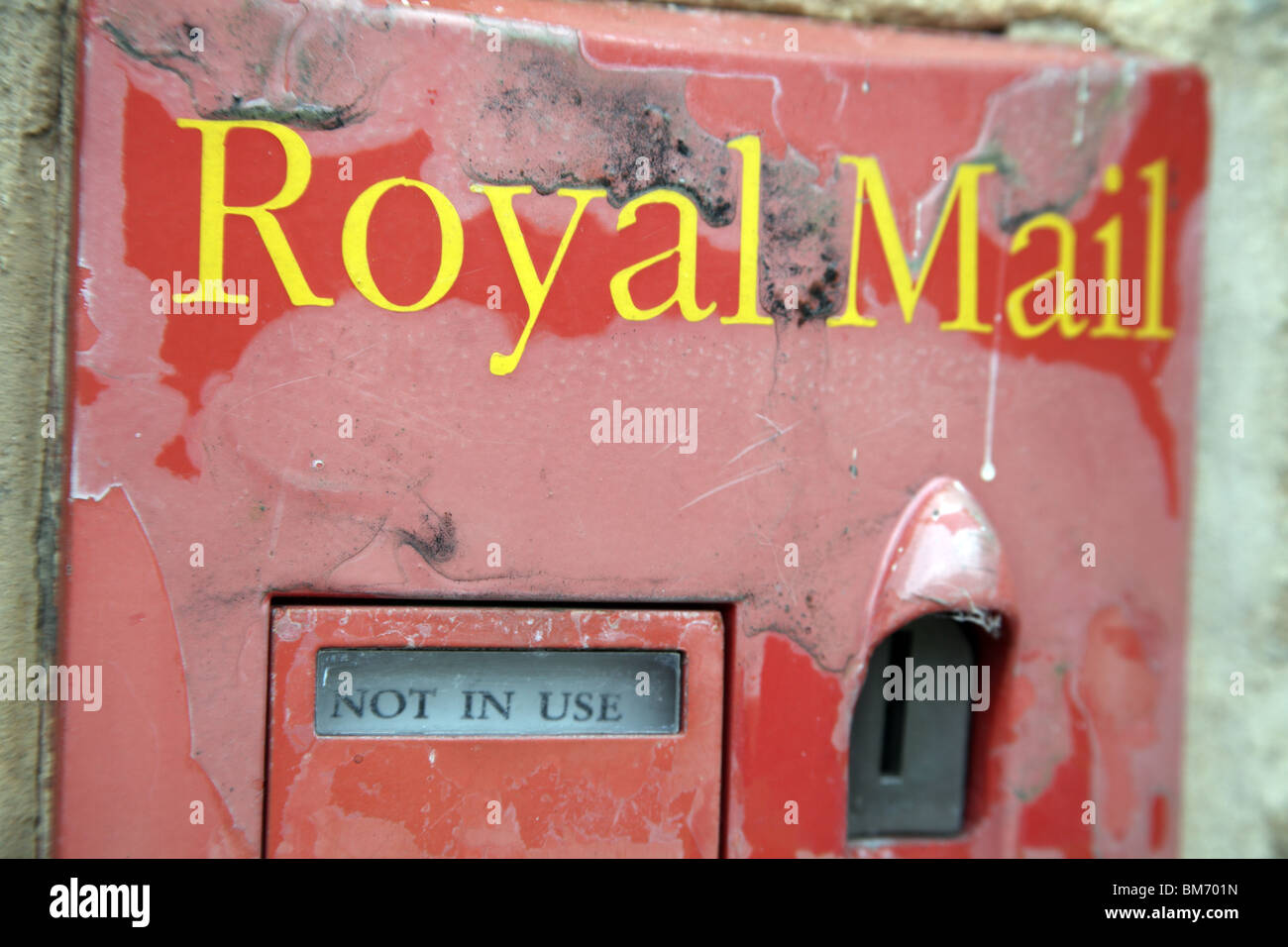 Royal Mail Not in Use Stock Photo