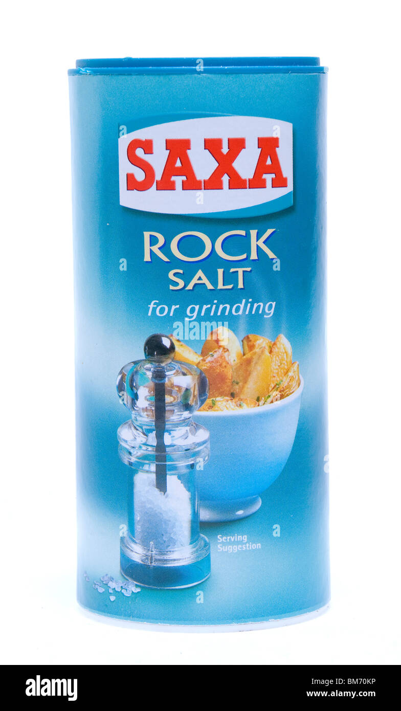 Saxa rock sea salt Stock Photo