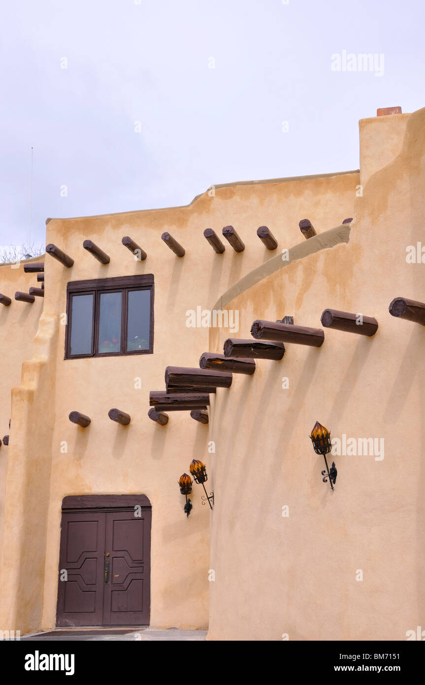 Sagebrush Inn, Taos, New Mexico, USA Stock Photo