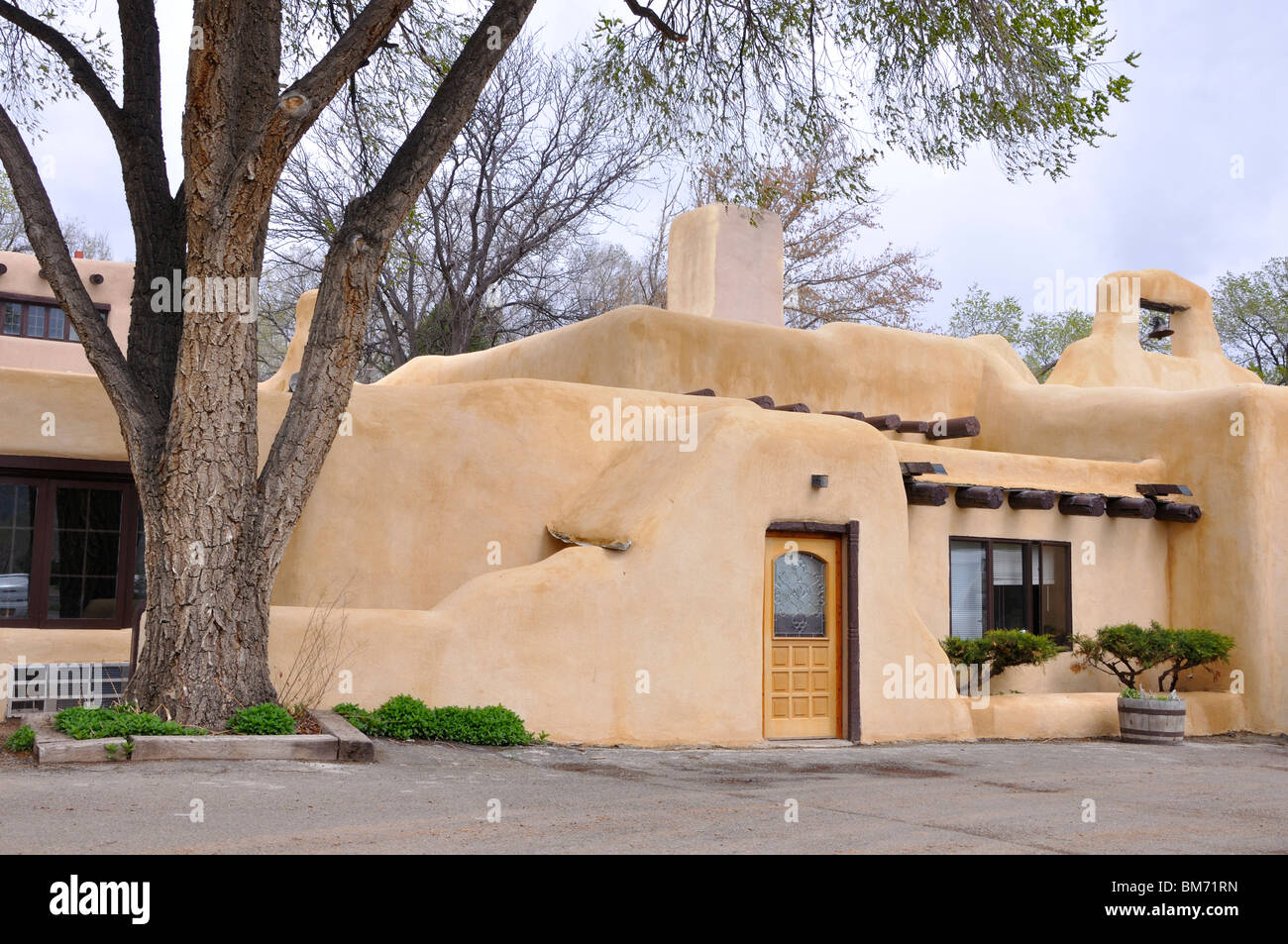 Sagebrush Inn, Taos, New Mexico, USA Stock Photo