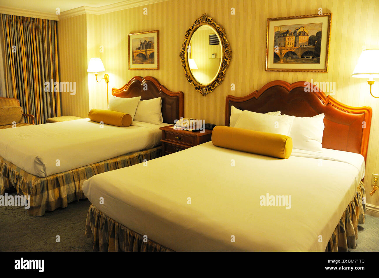 Hotel Paris room, Las Vegas, USA Stock Photo - Alamy