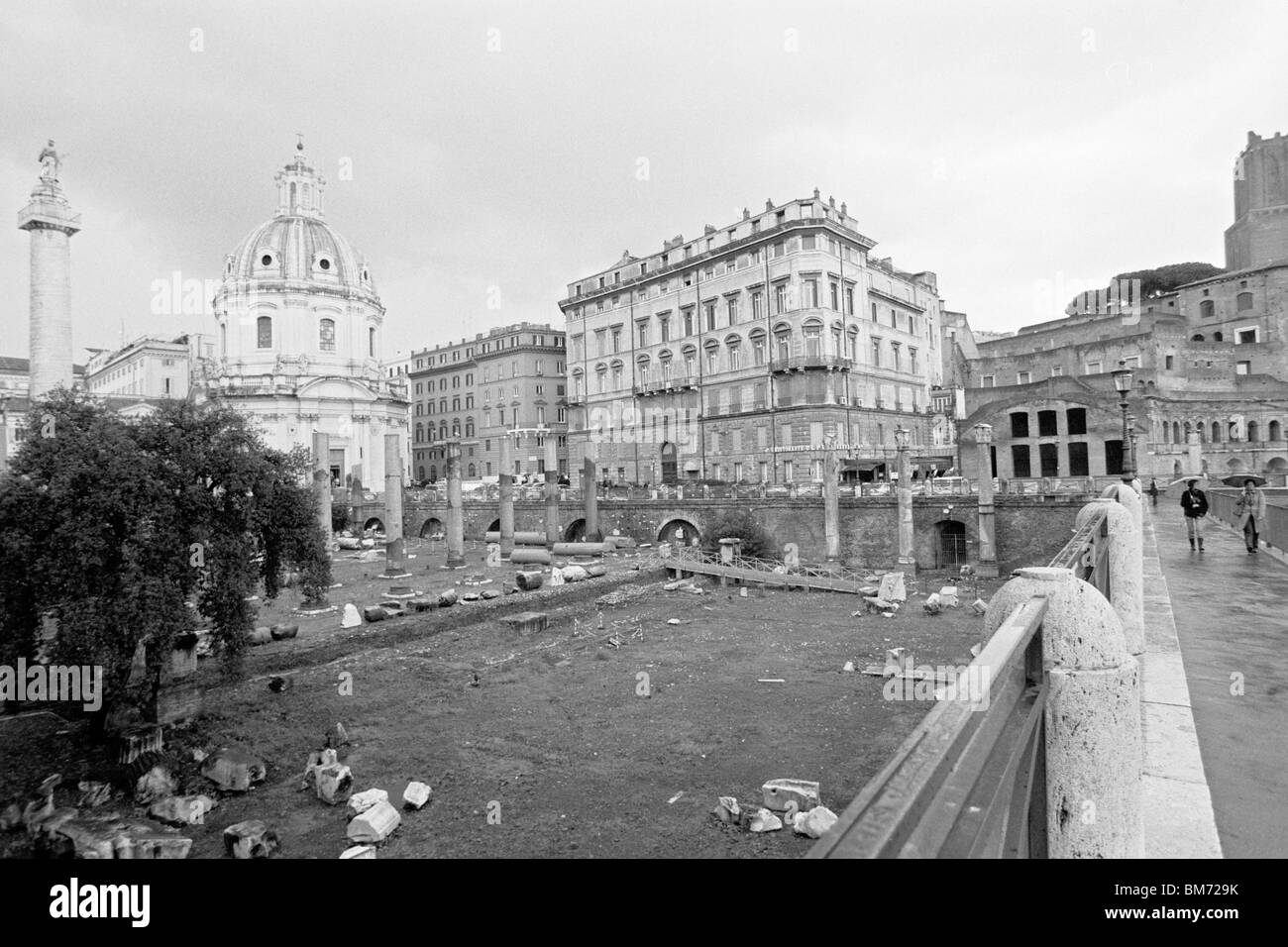 Trajan's column ancient rome Black and White Stock Photos & Images - Alamy