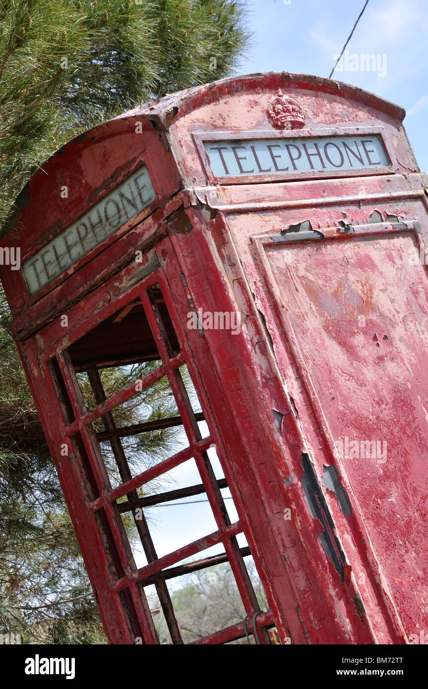 Old telephone box Stock Photo Alamy