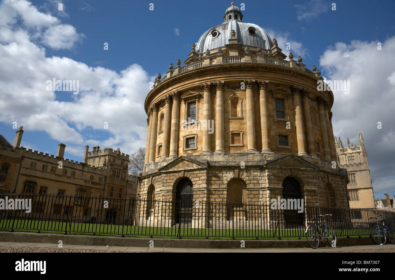 Oxford's Radcliffe Camera, main reading room of the Bodleian library, designed by James Gibbs Stock Photo
