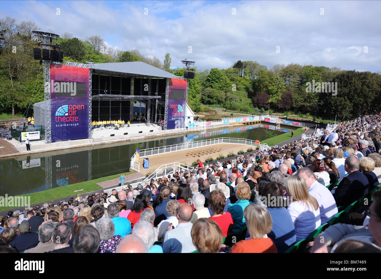 Scarborough Open Air Theatre Seating Plan