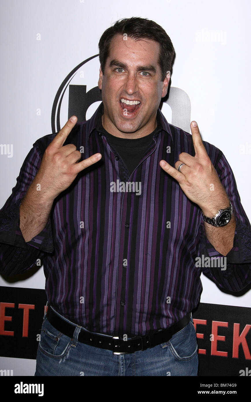 Rob Riggle Hand Up ROB RIGGLE GET HIM TO THE GREEK LAS VEGAS PREMEIRE LAS VEGAS NV USA 20 ...