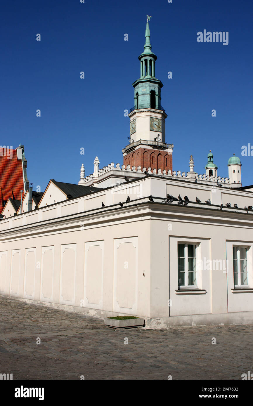 Poznan Cityhall Stock Photo
