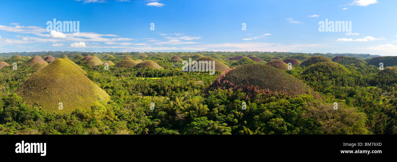 Bohol Chocolate Hills Stock Photo - Alamy
