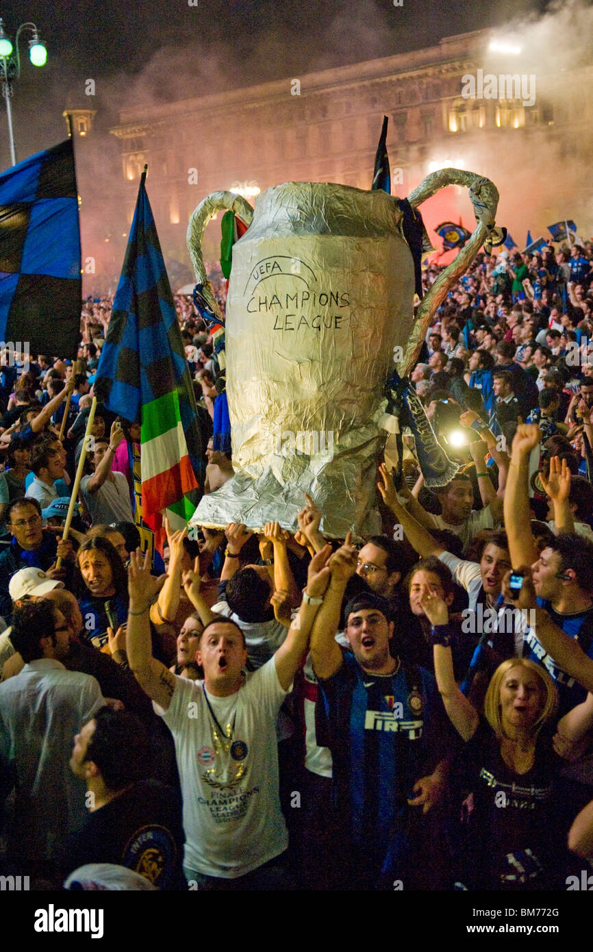 Uefa champions league final 2010 hi-res stock photography and images