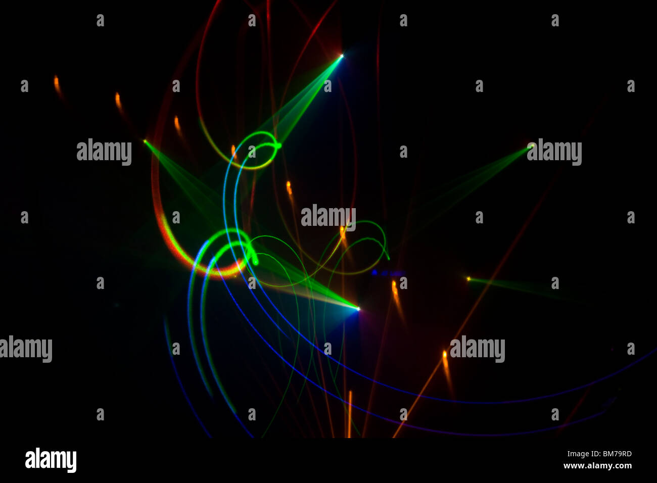 Colourful disco special effects hi-res stock photography and images - Alamy