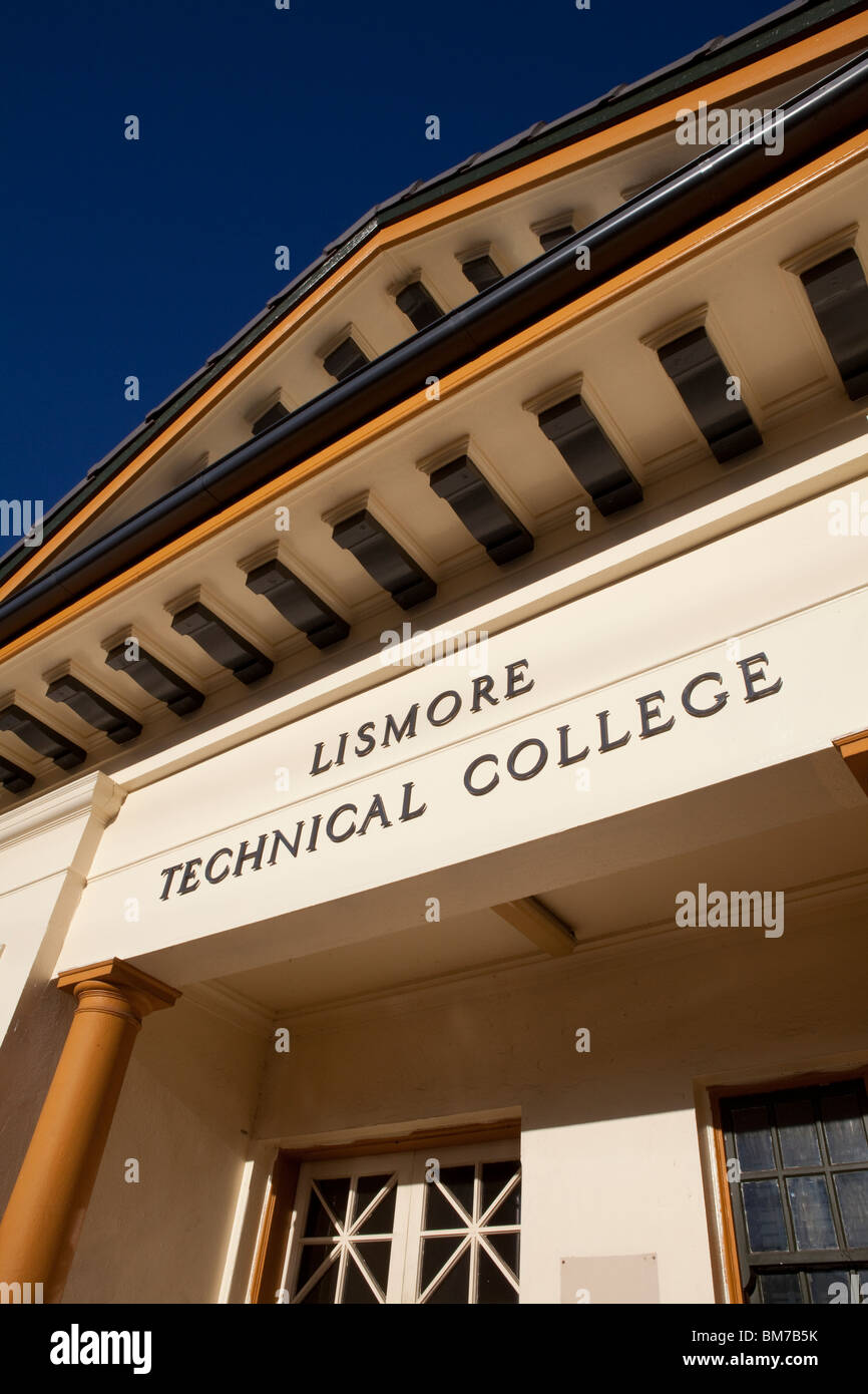 Lismore Technical College, New South Wales, Australia Stock Photo