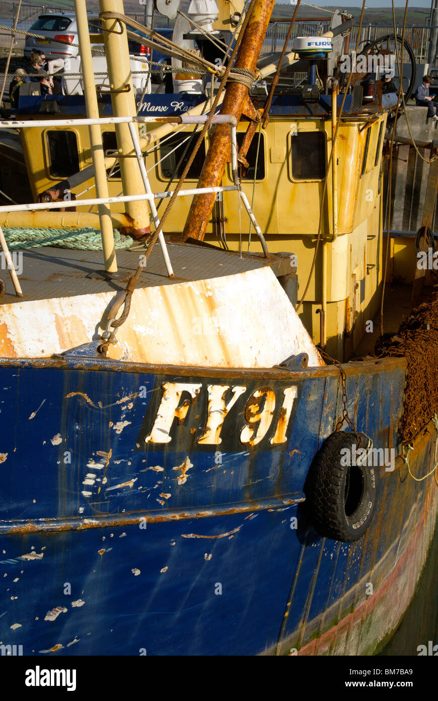 Padstow Cornwall UK Harbour Harbor Quay Stock Photo Alamy