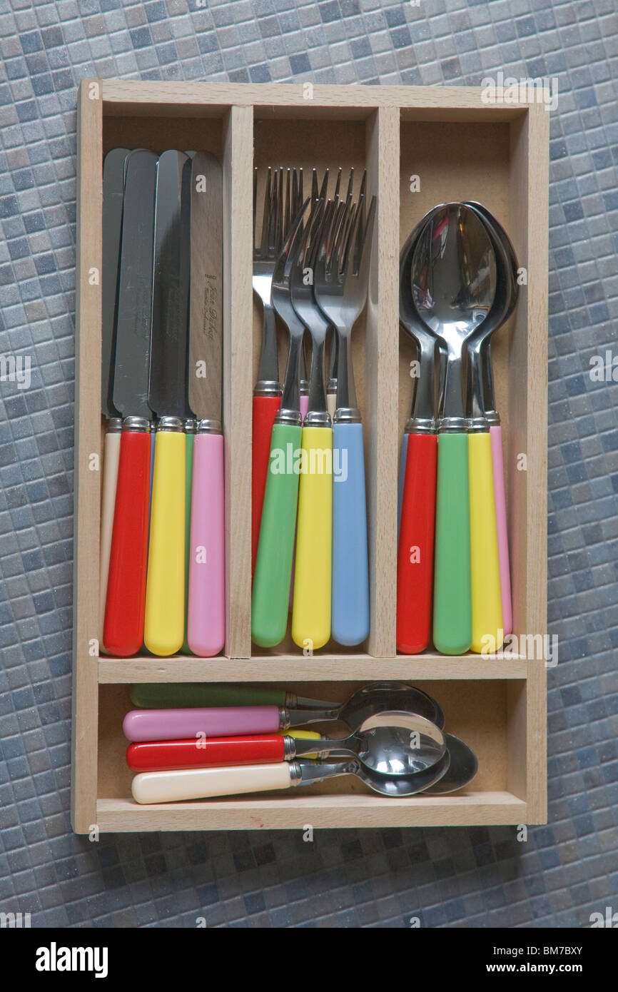 Cutlery tray hi-res stock photography and images - Alamy