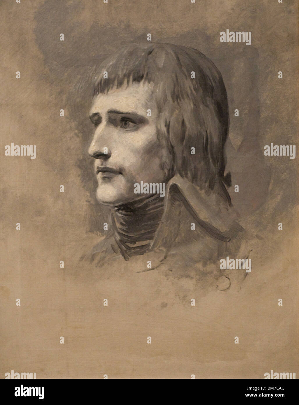 Edouard Detaille Portrait de Bonaparte en tenue de General 1900 Stock Photo