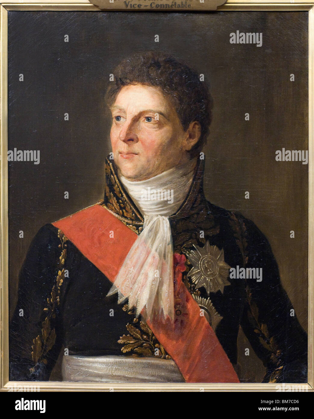 Auguste de Châtillon Louis-Alexandre Berthier Maréchal de l'empire 1834 Stock Photo