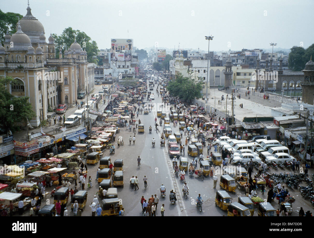 Street scene, Hyderabad, India Stock Photo