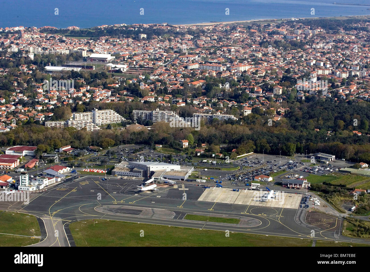 BAB Airport BiarritzAngletBayonne (64 Stock Photo Alamy