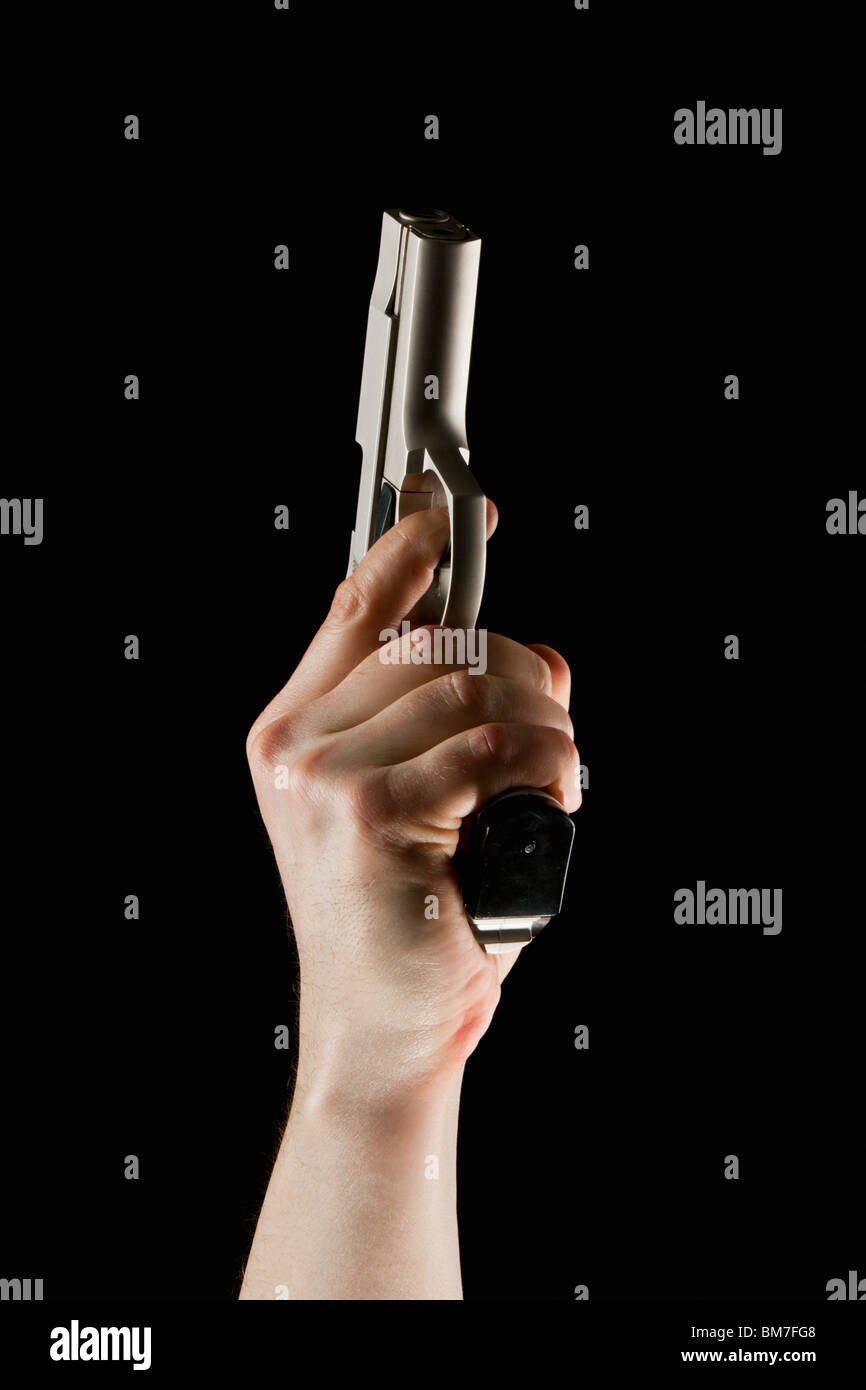 Pointing gun hires stock photography and images Alamy
