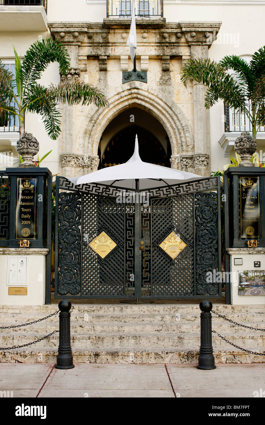 Gianni Versace's House, Miami Stock Photo - Alamy