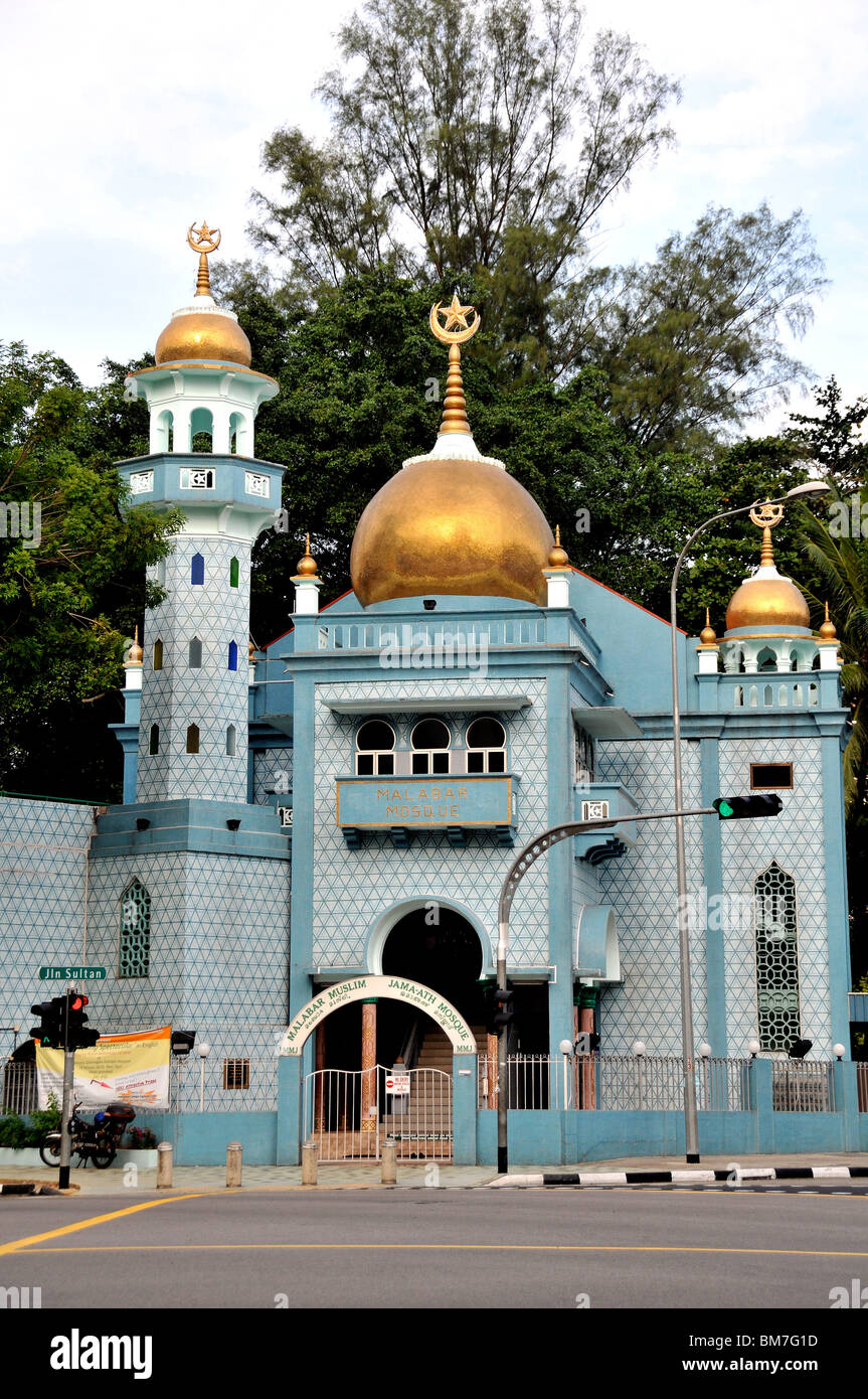 Jama-Ath mosque, Singapore Stock Photo