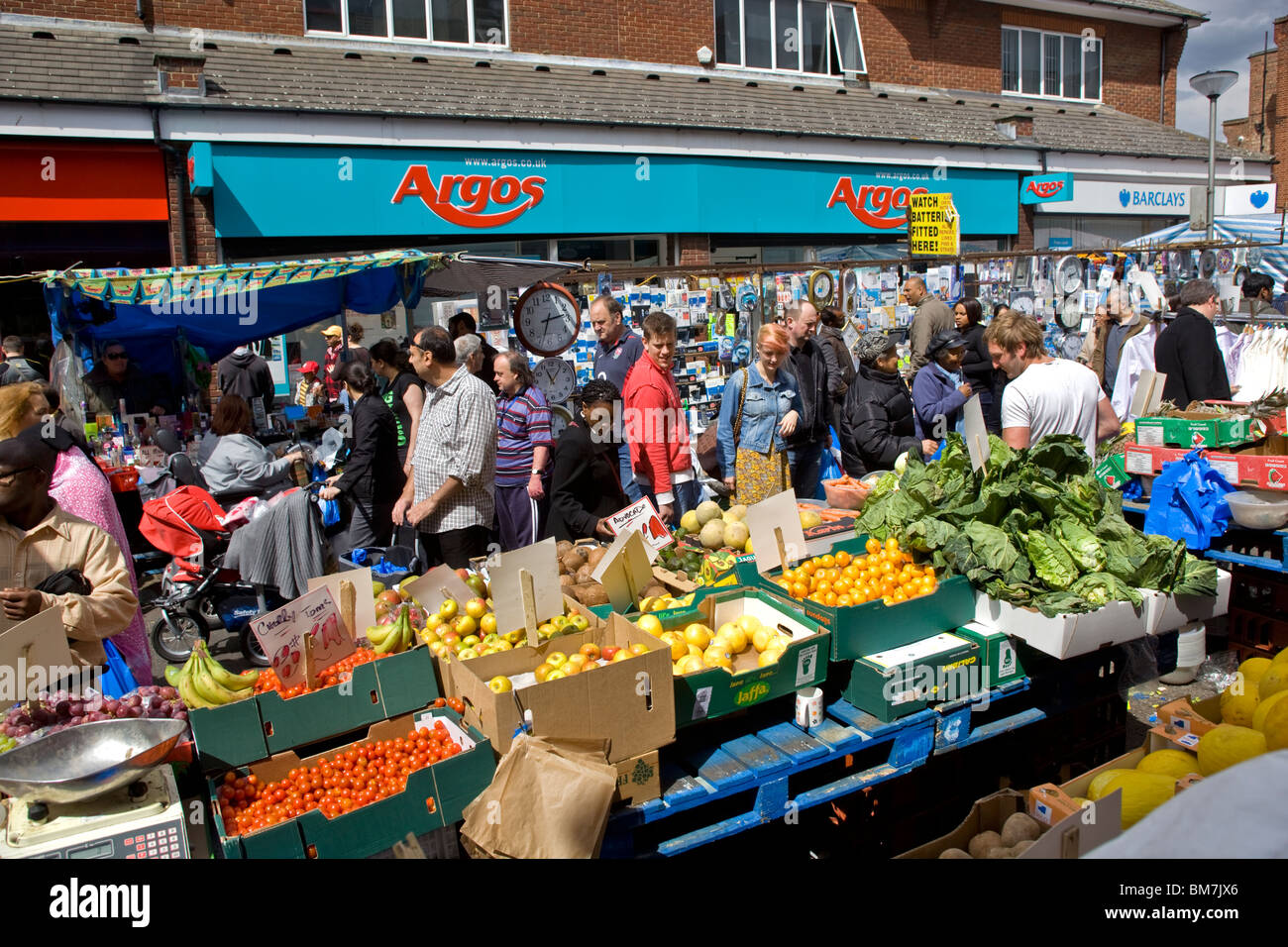 Walthamstow market hires stock photography and images Alamy