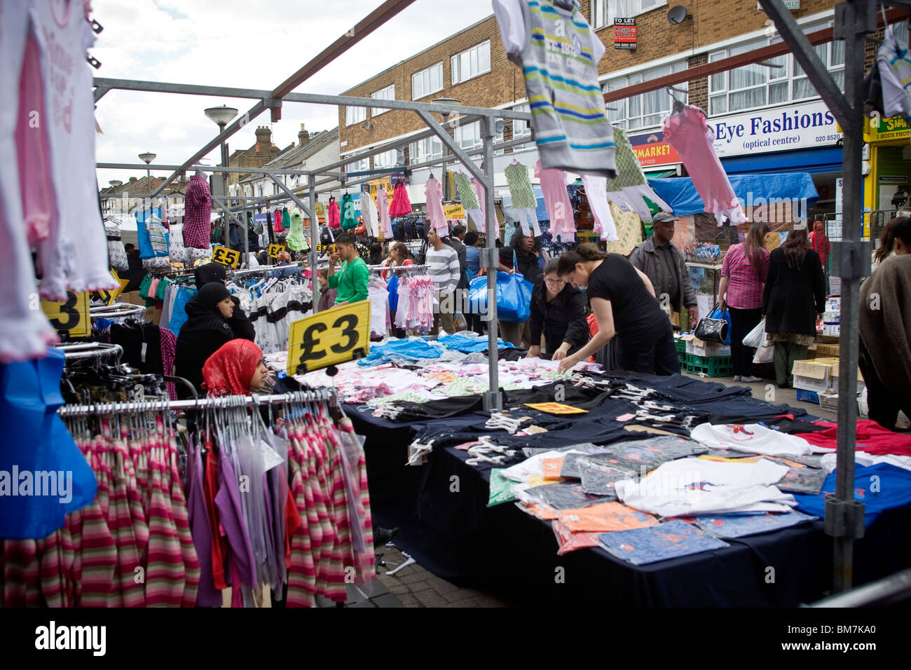 Walthamstow Market East London England UK Stock Photo Alamy