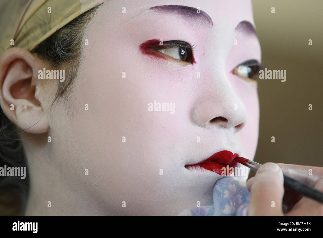 Tokyo (Japan) : “Edo Yoshiwara Oiran Dochu” parade (2010/04/10 Stock