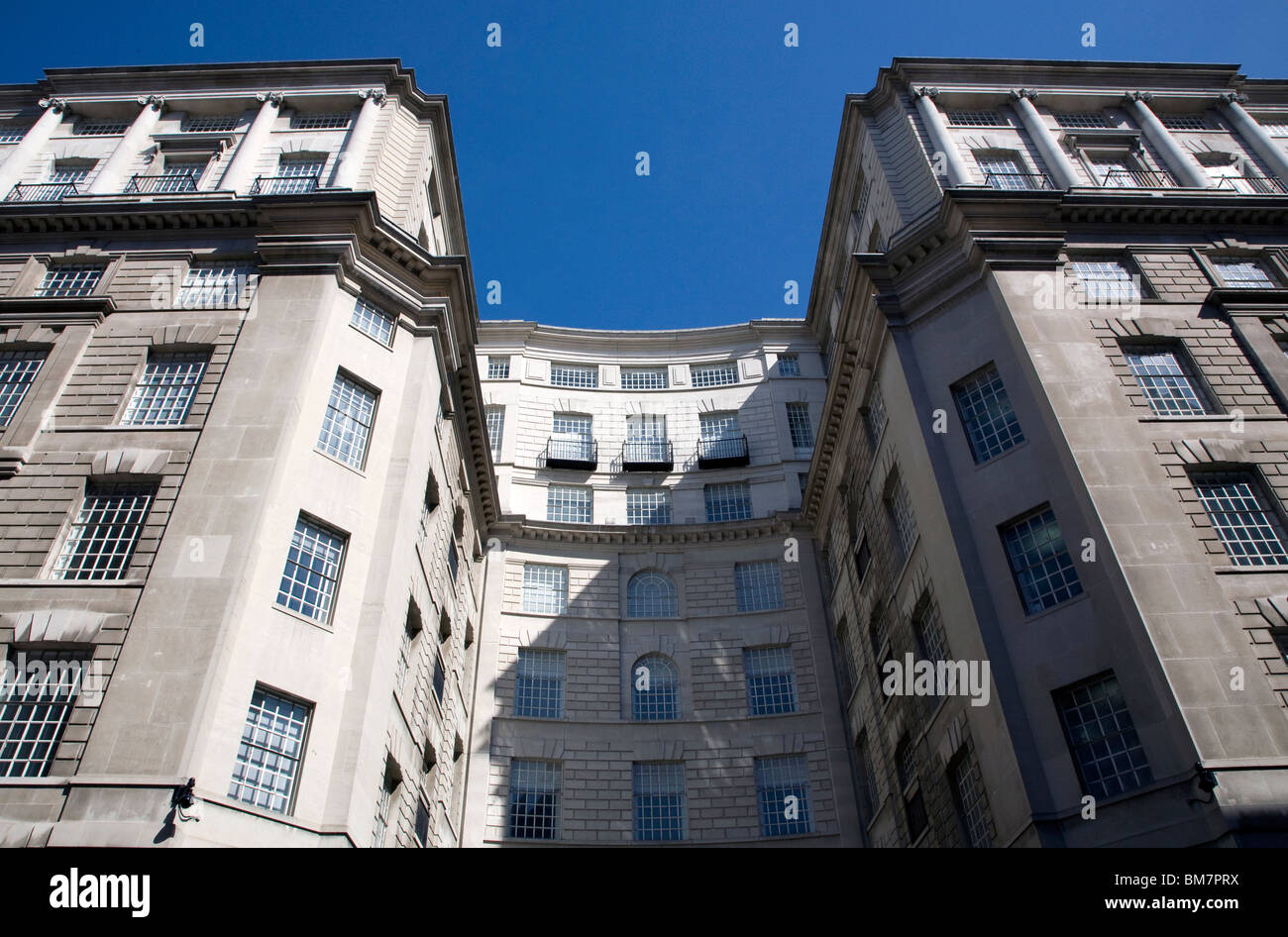 Thames House, Millbank, London: MI5 headquarters Stock Photo