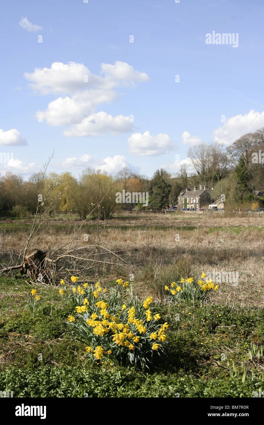 Rack Island Bibury Gloucestershire Stock Photo Alamy