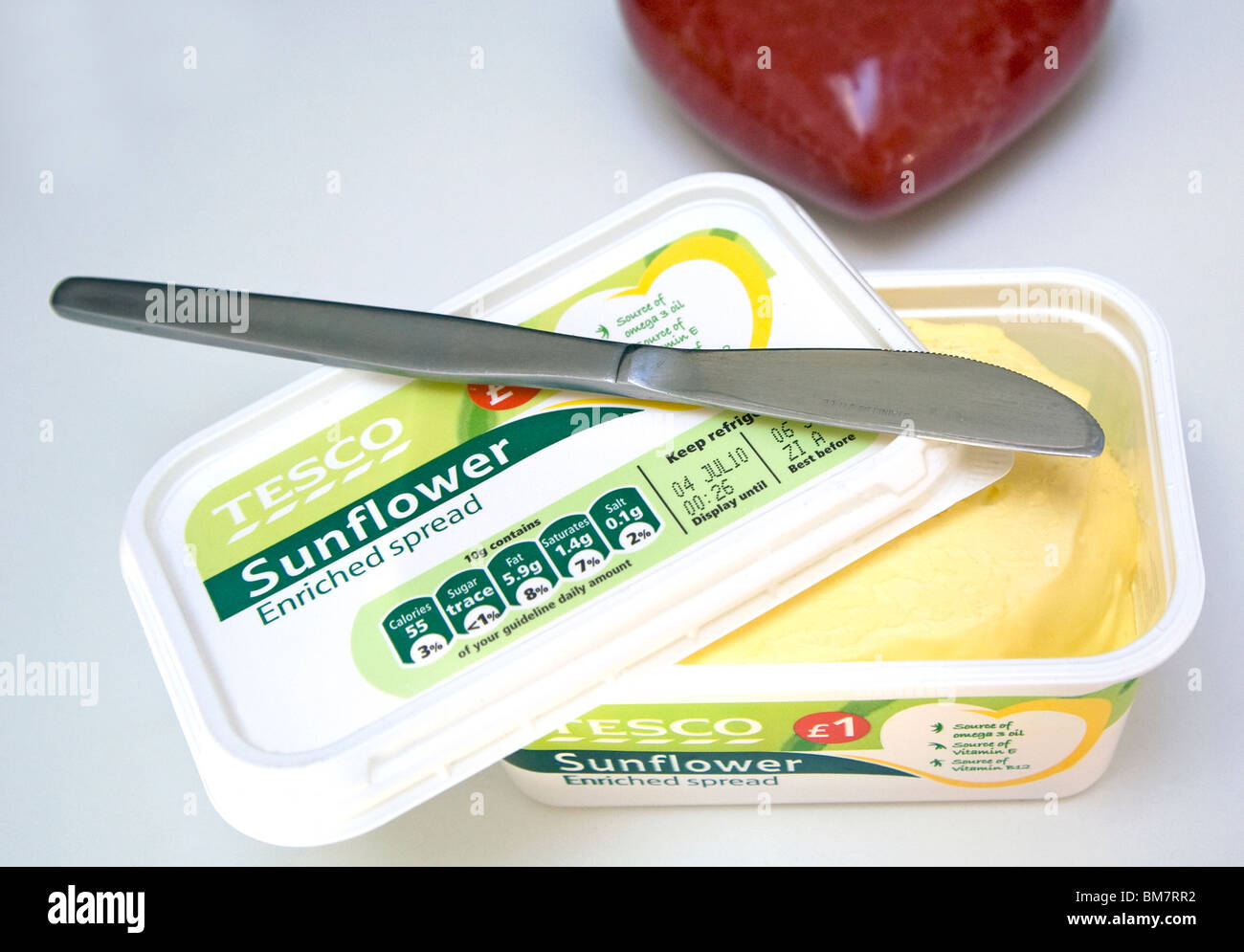 Healthy sunflower spread, London Stock Photo Alamy