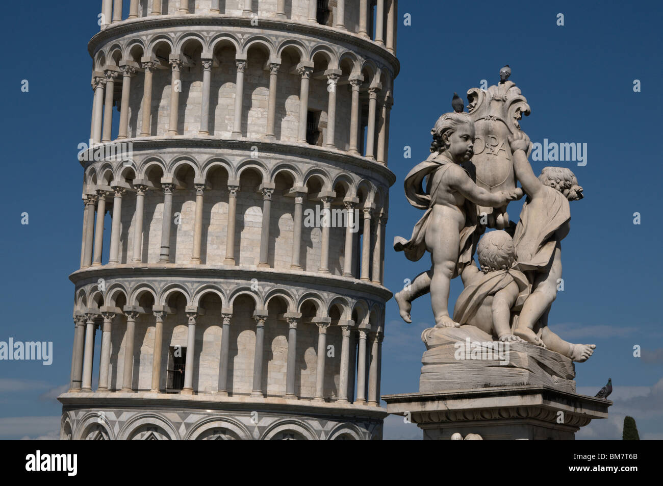 Leaning Tower (Torre Pendente),Pisa,Tuscany (Toscana),Italy Stock Photo
