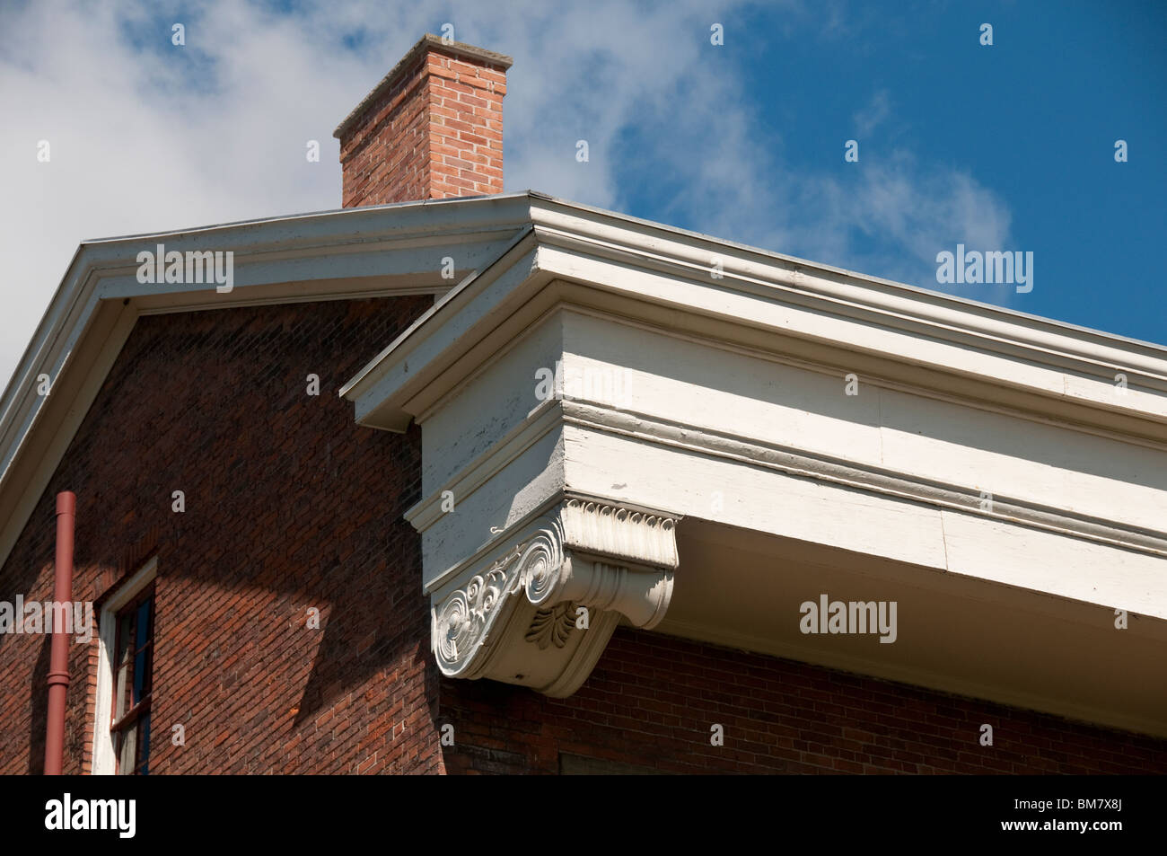 Landmark buildings in Corn Hill area of Rochester NY USA Stock Photo
