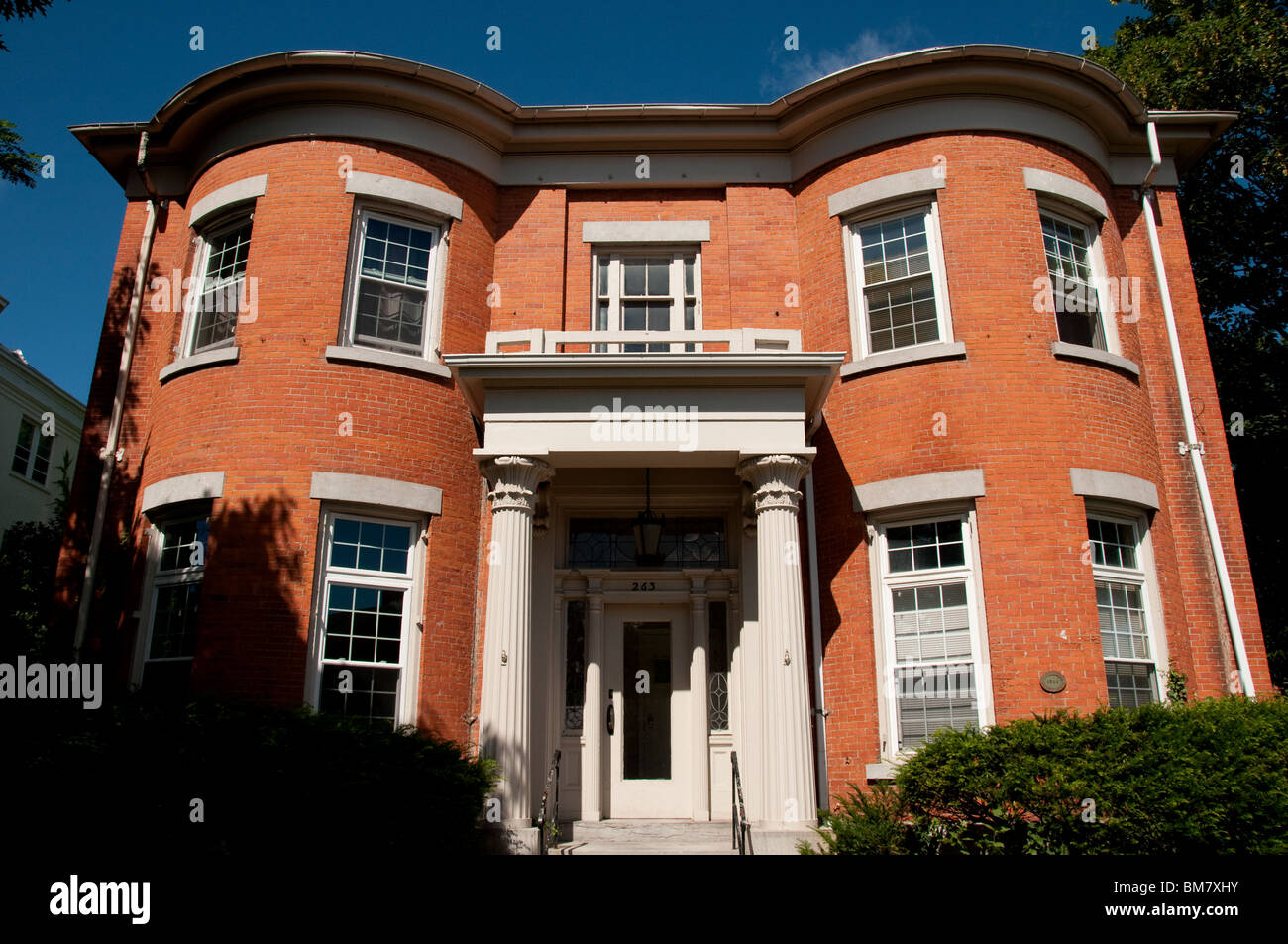 Landmark buildings in Corn Hill area of Rochester NY USA Stock Photo Alamy