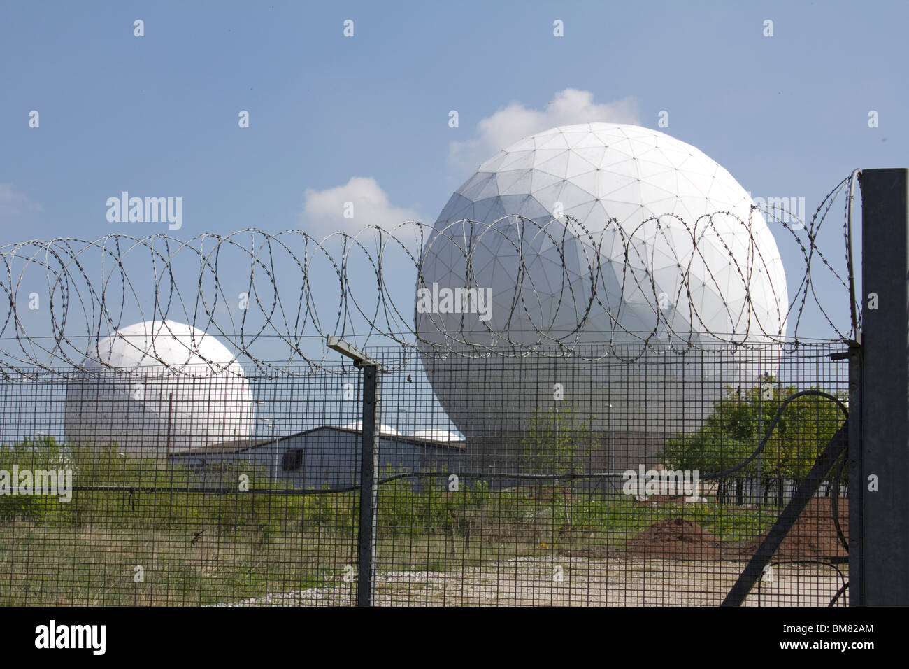 "Golf Ball" early warning defence system at Menwith Hill, Yorkshire