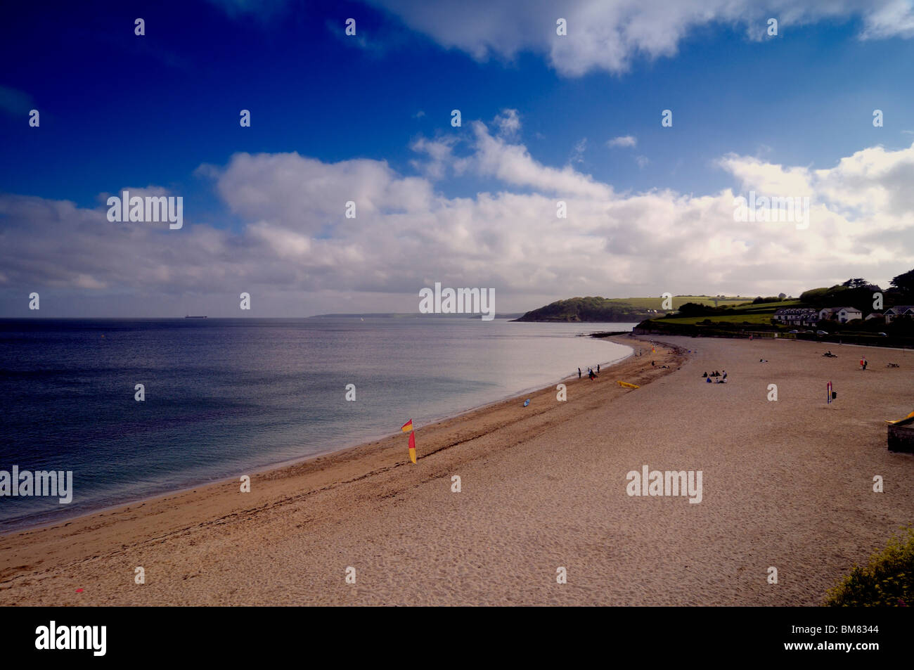 Gyllyngvase Beach,Falmouth, Cornwall, United Kingdom Stock Photo Alamy