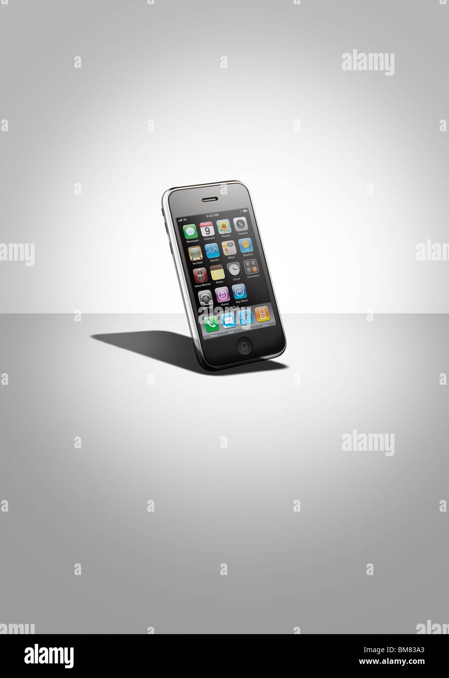 An ipod touch Stock Photo