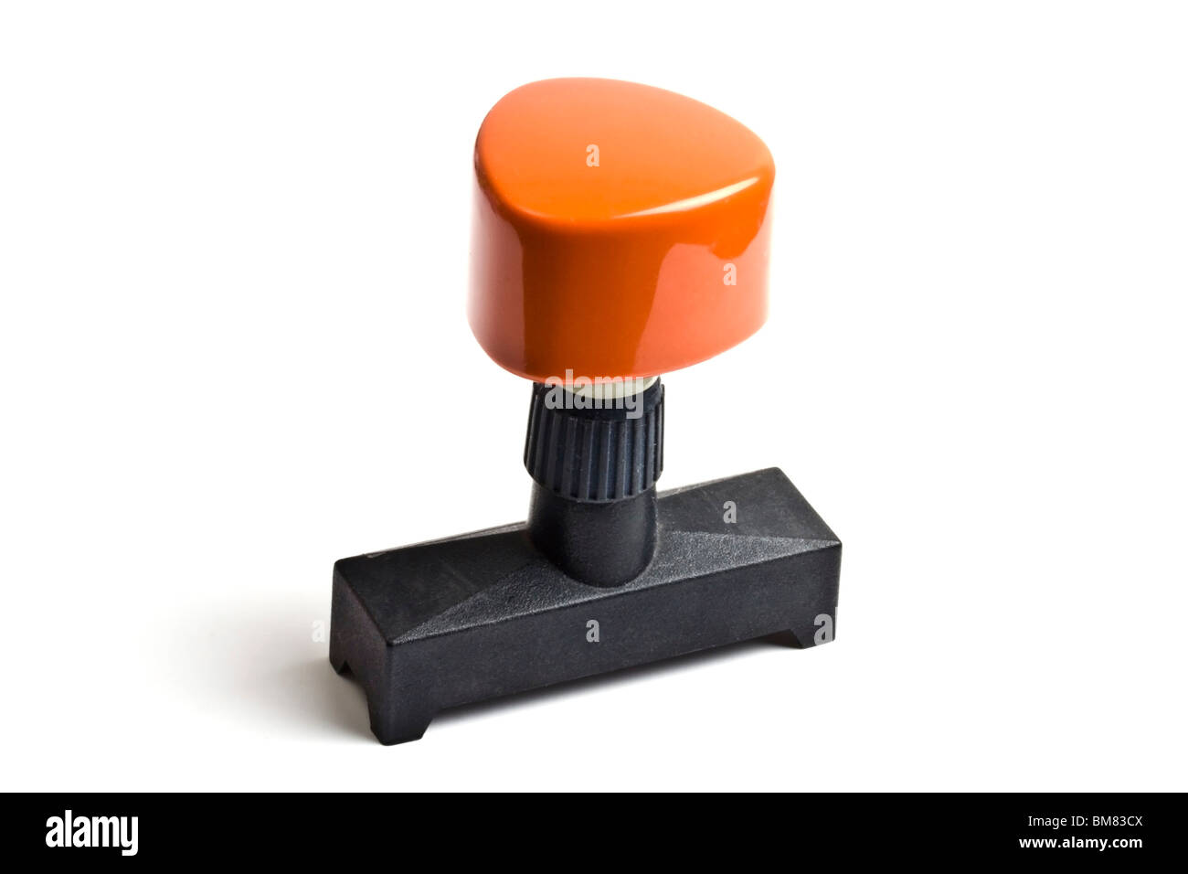 Rubber stamp isolated on white background Stock Photo - Alamy