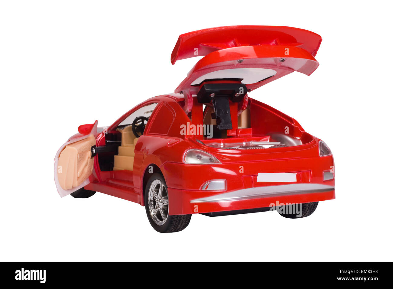 Closeup of a remote controlled toy car Stock Photo Alamy